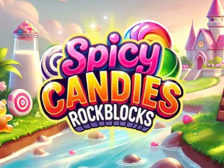 Spicy Candies Rockblocks screenshot